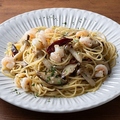 料理メニュー写真&nbsp;海老ときのこのペペロンチーノ