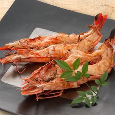 【魚介】炭火直焼き 大海老(塩焼き又は特製醤油焼き)　各