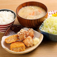 【大人気!】鶏からコロッケランチ