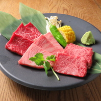 豪快な海鮮直火焼きと旨味溢れる和牛。贅沢に味わう逸品
