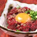 料理メニュー写真&nbsp;桜ユッケ