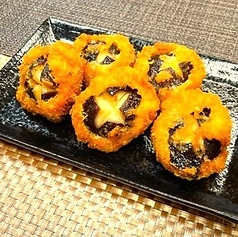 しいたけのエビ肉詰め