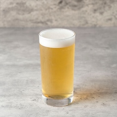 自家製レモンシロップのレモンビール