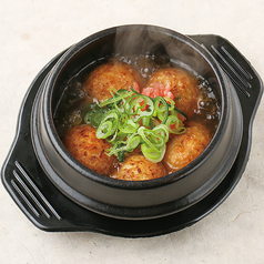 和風出汁で食べるたこ焼