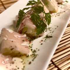 泉州水なす　生ハム巻き