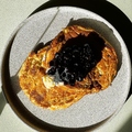 料理メニュー写真&nbsp;パンケーキ with 季節の自家製ジャム