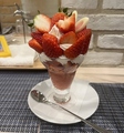 料理メニュー写真&nbsp;いちごパフェ