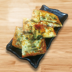 海鮮チヂミ/旨辛もやし