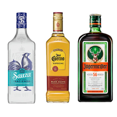 クエルボゴールド/サウザシルバー/イエーガーマイスター