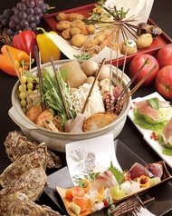 花串庵 スミダマチ 2008のコース写真