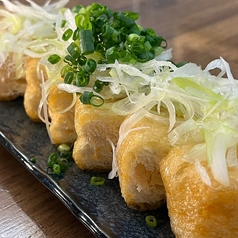 栃尾揚げ～薬味のせ～