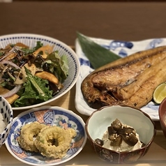 炭火焼き真ホッケ定食