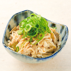 炙り鶏皮ぽん酢