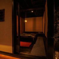 雰囲気も自慢の少人数様向け個室◎