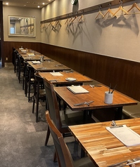 4名掛けテーブル×5