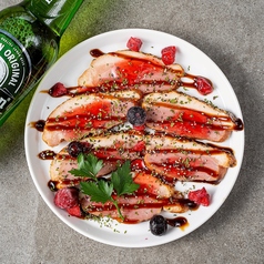 紅茶鴨のスモーク～ベリーソース～