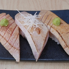 まぐろ炙り3貫