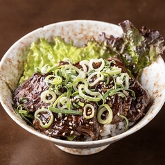 ハラミステーキ丼