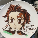 東京基地名物のイラストプレート♪期間限定、無料サービスのお得なコースも！