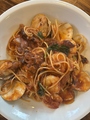 料理メニュー写真&nbsp;魚介とバジルのトマトパスタ