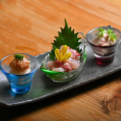 夏の三種盛り