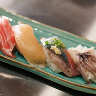 種類豊富なにぎり単品