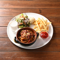 Kids plate(ミートソース)/kids pasta(ミートソース・コーンクリーム)