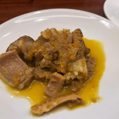 黒毛和牛あかせんとトリッパの煮込み ランプレドット