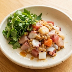 彩海鮮納豆バクダン ネバネバポン酢