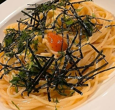 明太パスタ