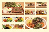 様々な韓国料理ご用意あります。