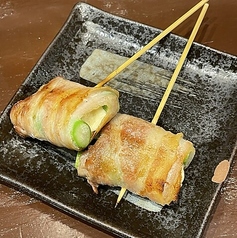 アスパラとチーズの豚肉巻