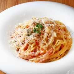 たっぷりベーコンのカルボナーラ