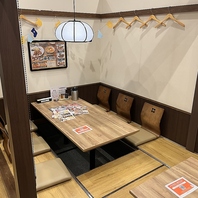 くつろぎのスペースで楽しい時間をお過ごしください♪