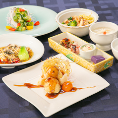 中国料理 マンダリンキャップ ウィシュトンホテル ユーカリのコース写真