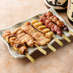 みんなでシェア!オトクな6本盛り合わせ