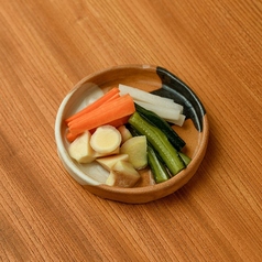 季節野菜のピクルス