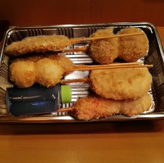 自慢の串揚げ弁当