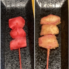 紅しょうが串