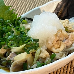 鶏皮ポン酢