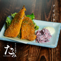 料理メニュー写真&nbsp;アジフライ　いぶり漬けタルタル　