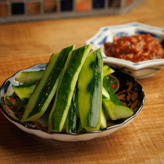 ネギ味噌きゅうり