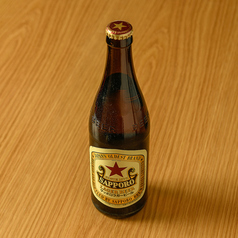 瓶ビール (赤星)