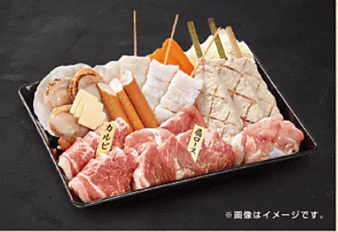 準備一切なし！手ぶらでBBQを楽しめます！