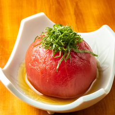冷やしトマトのお浸し