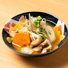 鶏かわ煮　エディの塩だし