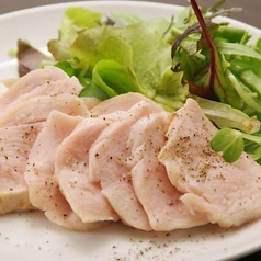 大人気!低温調理の鶏たたき