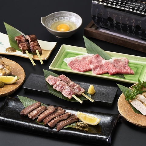 東北ご当地料理と三陸海の幸を、炭火焼きにてお愉しみいただけます、