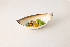 鶏皮とふき味噌