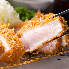 ハーブ三元豚 厚切りリブロースかつ定食